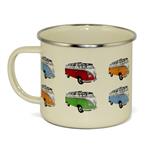 vw kubek emalia parade/beige