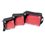 vw torba vintage bus l red-black