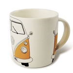 VW T1 BUS COFFEE MUG 370ml IN GIFT TIN - ORANGE