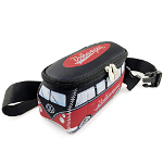 VW T1 BUS 3D NEOPRENE HIP BAG - RED/BLACK