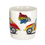 VW BEETLE COFFEE MUG 370ml IN GIFT Box - STRIPES